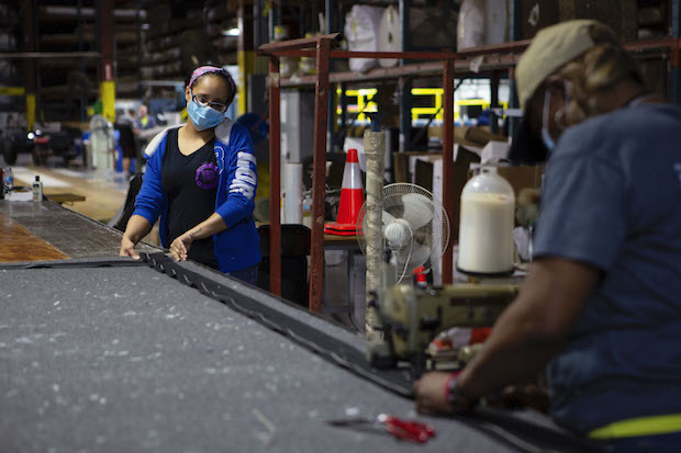 Image of workers in factory